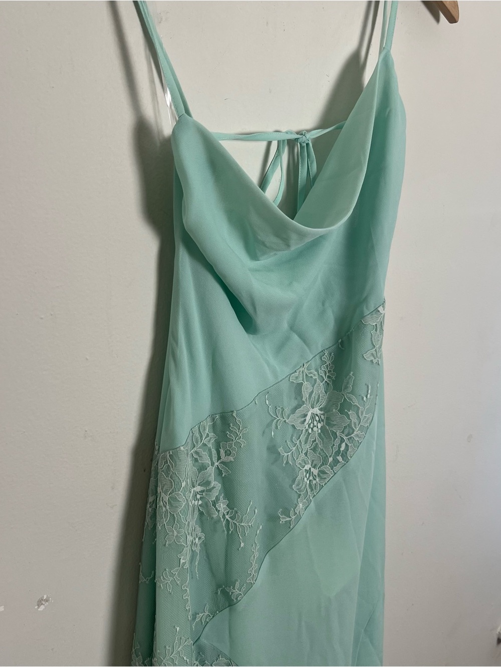 NWT PEPPERMAYO- Gabriana Maxi Dress Sage Size 8 - Picture 4 of 7